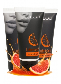 Набор из 3 съедобных лубрикантов JUJU со вкусом грейпфрута - JuJu - купить с доставкой в Копейске