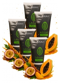 Набор из 5 съедобных лубрикантов JUJU со вкусом тропических фруктов - JuJu - купить с доставкой в Копейске