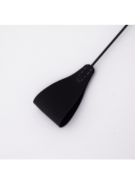 Стек с широким черным кожаным наконечником и металлической ручкой - 67 см. - Crazy Handmade - купить с доставкой в Копейске