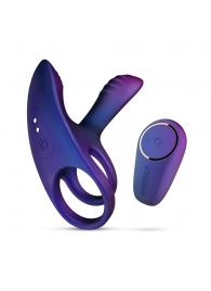 Фиолетовое эрекционное виброкольцо с клиторальной подушечкой Infinity Ignite - ONE DC B.V. - в Копейске купить с доставкой