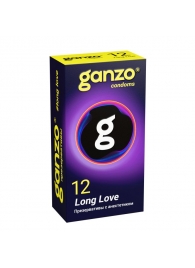 Презервативы с анестетиком для продления удовольствия Ganzo Long Love - 12 шт. - Ganzo - купить с доставкой в Копейске