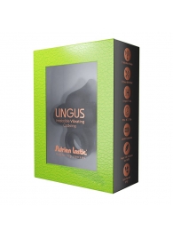 Черное эрекционное кольцо Lingus с вибрацией - Adrien Lastic - в Копейске купить с доставкой