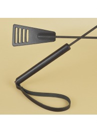 Черный кожаный стек «Сириус» - 60 см. - Sitabella - купить с доставкой в Копейске