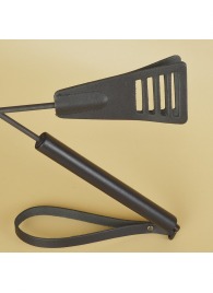 Черный кожаный стек «Сириус» - 60 см. - Sitabella - купить с доставкой в Копейске