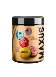 Точечные презервативы MAXUS 2000 Amazing Dots с железным кейсом - 15 шт. - Maxus - купить с доставкой в Копейске