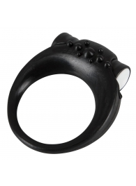 Чёрное виброкольцо для пениса Stayer - Orion - в Копейске купить с доставкой