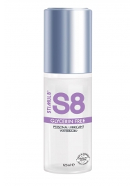 Лубрикант на водной основе S8 Glycerin Free без глицерина - 125 мл. - Stimul8 - купить с доставкой в Копейске