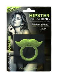 Люминесцентное эрекционное виброкольцо Hipster - Clara Morgane - в Копейске купить с доставкой