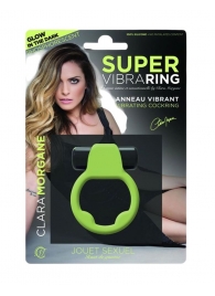 Люминесцентное эрекционное виброкольцо Super - Clara Morgane - в Копейске купить с доставкой