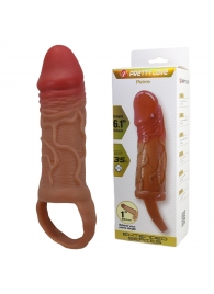 Реалистичная насадка на член Peirre - 15,5 см. - Baile - в Копейске купить с доставкой