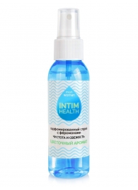 Парфюмированный спрей Intim Health для нижнего белья и тела с цветочным ароматом - 95 мл. - 