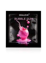 Саше съедобной оральной смазки OraLove с ароматом бабл-гам - 3 гр. - Биоритм - купить с доставкой в Копейске