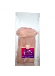 Телесный мастурбатор-вагина с фигурками на поверхности - LOVETOY (А-Полимер) - в Копейске купить с доставкой