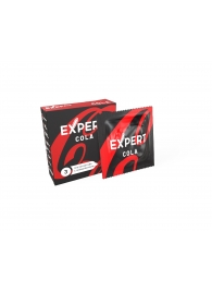 Презервативы с ароматом колы Expert Cola - 3 шт. - Expert - купить с доставкой в Копейске