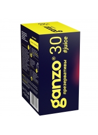 Ароматизированные презервативы Ganzo Juice - 30 шт. - Ganzo - купить с доставкой в Копейске
