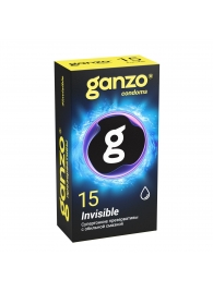 Супертонкие презервативы Ganzo Invisible - 15 шт. - Ganzo - купить с доставкой в Копейске