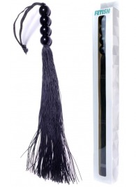 Черная силиконовая плеть - 37 см. - Boys of Toys - купить с доставкой в Копейске