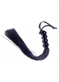 Черная силиконовая плеть - 37 см. - Boys of Toys - купить с доставкой в Копейске