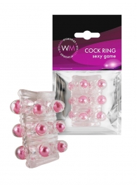 Прозрачная сквозная насадка на пенис с цветными шариками - Erowoman-Eroman - в Копейске купить с доставкой