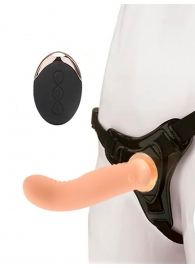 Женский вибрострапон со съемной насадкой и пультом ДУ - Erokay - купить с доставкой в Копейске