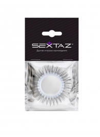 Круглое эрекционное кольцо с длинными «ресничками» - Sextaz - в Копейске купить с доставкой
