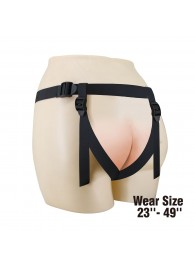 Черные трусики харнесс с платформой Caludio I - Baile - купить с доставкой в Копейске