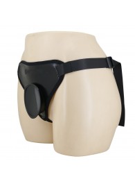 Черные трусики харнесс с платформой Caludio I - Baile - купить с доставкой в Копейске