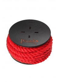 Красная веревка для шибари на катушке - 5 м. - Pecado - купить с доставкой в Копейске