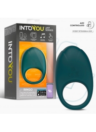 Зеленое интерактивное виброкольцо Ringo - Intoyou - в Копейске купить с доставкой