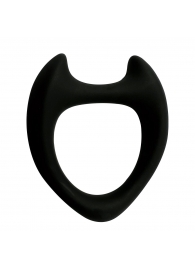 Черное эрекционное кольцо с рожками Wooomy Toro M - Adrien Lastic - в Копейске купить с доставкой