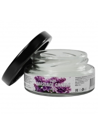 Массажная свеча «Сирень» - 50 мл. - SGAN - купить с доставкой в Копейске