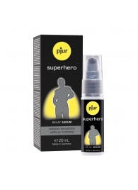 Пролонгатор-сыворотка pjur Superhero Delay Serum - 20 мл. - Pjur - купить с доставкой в Копейске
