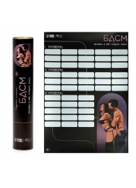 Плакат для двоих со скретч-слоем «БДСМ» - Сима-Ленд - купить с доставкой в Копейске