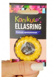 Цветное рельефное эрекционное кольцо Ellasring - Sitabella - в Копейске купить с доставкой