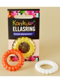 Цветное рельефное эрекционное кольцо Ellasring - Sitabella - в Копейске купить с доставкой