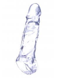 Прозрачная насадка-удлинитель Length Enhancer с подхватом - 16 см. - NMC - в Копейске купить с доставкой