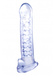 Прозрачная насадка-удлинитель Stretchy Touch - 18 см. - NMC - в Копейске купить с доставкой