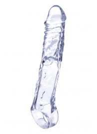 Прозрачная насадка-удлинитель Length Enhancer с подхватом - 22,3 см. - NMC - в Копейске купить с доставкой