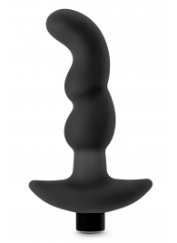 Черный вибромассажер простаты Prostate Massager 03 - 15,2 см. - Blush Novelties - в Копейске купить с доставкой