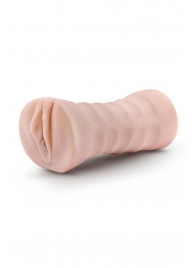 Телесный мастурбатор-вагина Ayumi с вибрацией - Blush Novelties - в Копейске купить с доставкой