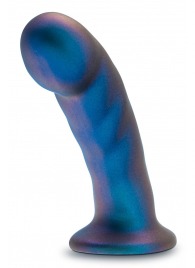 Синяя насадка-фаллоимитатор Rebellion 5.75 Inch Pegging Dildo - 14,6 см. - Blush Novelties - купить с доставкой в Копейске