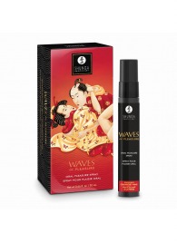 Оральный спрей Waves of Pleasure с ароматом клубники и шампанского - 20 мл. - Shunga - купить с доставкой в Копейске