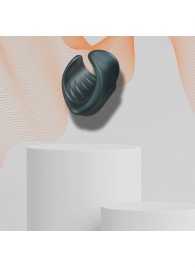 Серый сквозной мастурбатор с вибрацией Manwan Starter - Manwan - в Копейске купить с доставкой