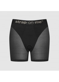 Трусики-шорты для фиксации насадок Strap-on-me Harness Lingerie Halo - size M - Strap-on-me - купить с доставкой в Копейске