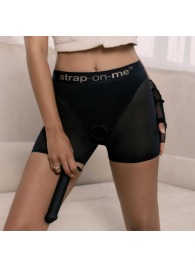 Трусики-шорты для фиксации насадок Strap-on-me Harness Lingerie Halo - size XL - Strap-on-me - купить с доставкой в Копейске