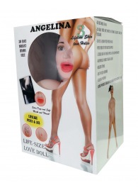 Надувная секс-кукла Angelina 3D - Boys of Toys - в Копейске купить с доставкой