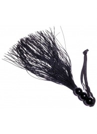 Черная силиконовая плетка - 25,4 см. - Boys of Toys - купить с доставкой в Копейске