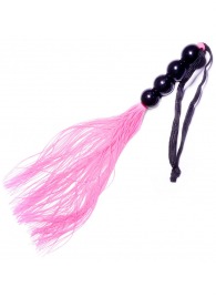 Розовая силиконовая плеть - 35,5 см. - Boys of Toys - купить с доставкой в Копейске