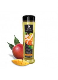 Массажное масло для тела Luscious Mango с ароматом манго - 240 мл. - Shunga - купить с доставкой в Копейске