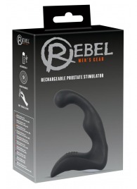 Черный перезаряжаемый стимулятор простаты с вибрацией - 14,6 см. - Orion - в Копейске купить с доставкой